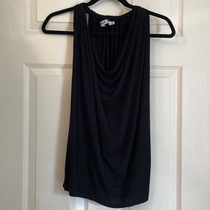 Michael Stars black rayon tank OS